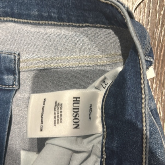 Hudson Natalie Jeans Mid-rise Skinny Ankle cut size 27 Brand New - Picture 5 of 7
